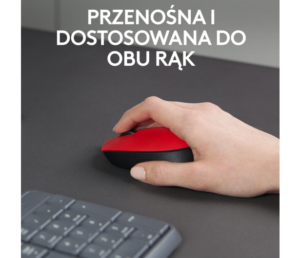 Logitech M171 czerwona - 285735 - zdjęcie 8